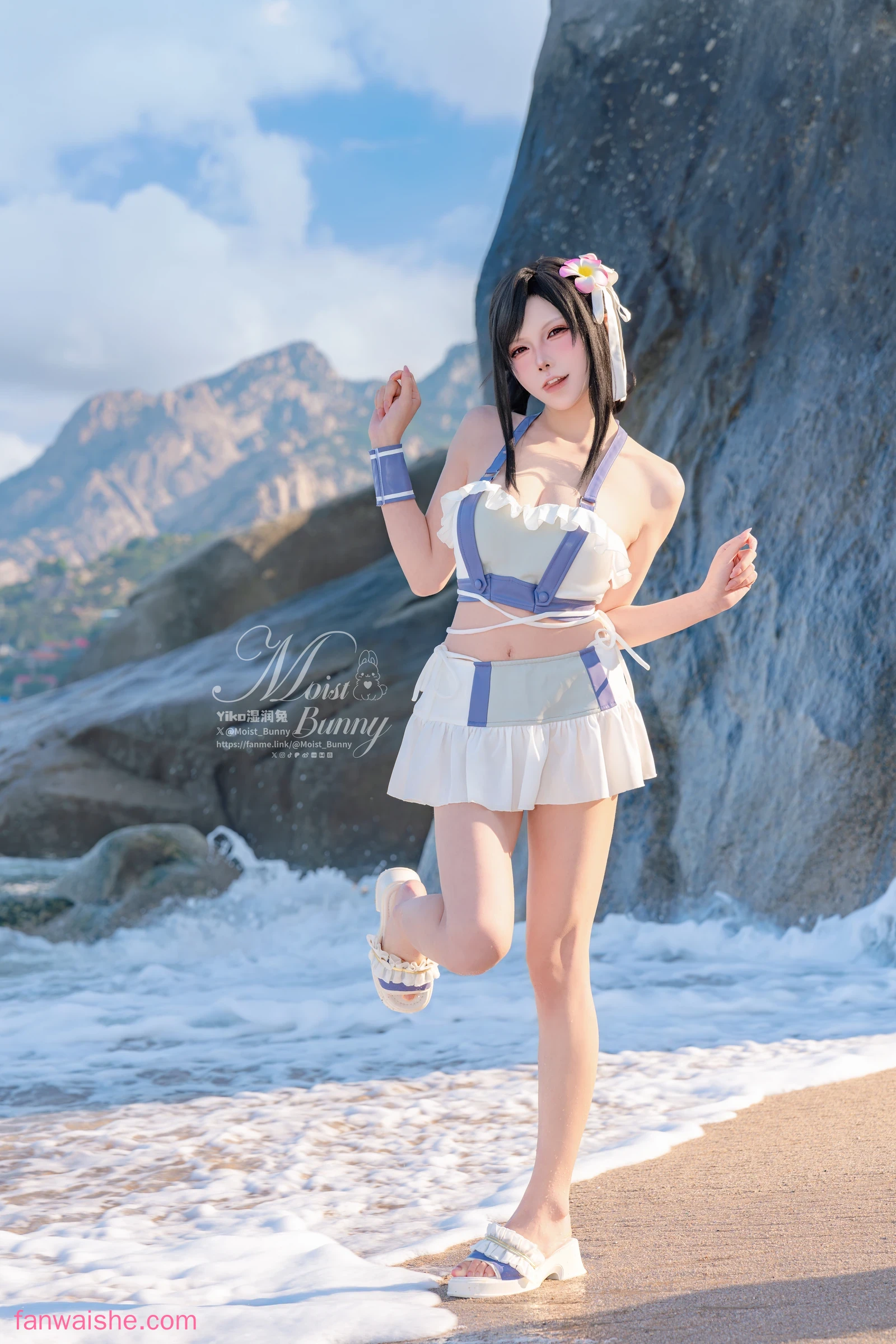 Yiko湿润兔 Yiko湿润兔 NO.048 - 2025泳装限定作 海边假日 蒂法