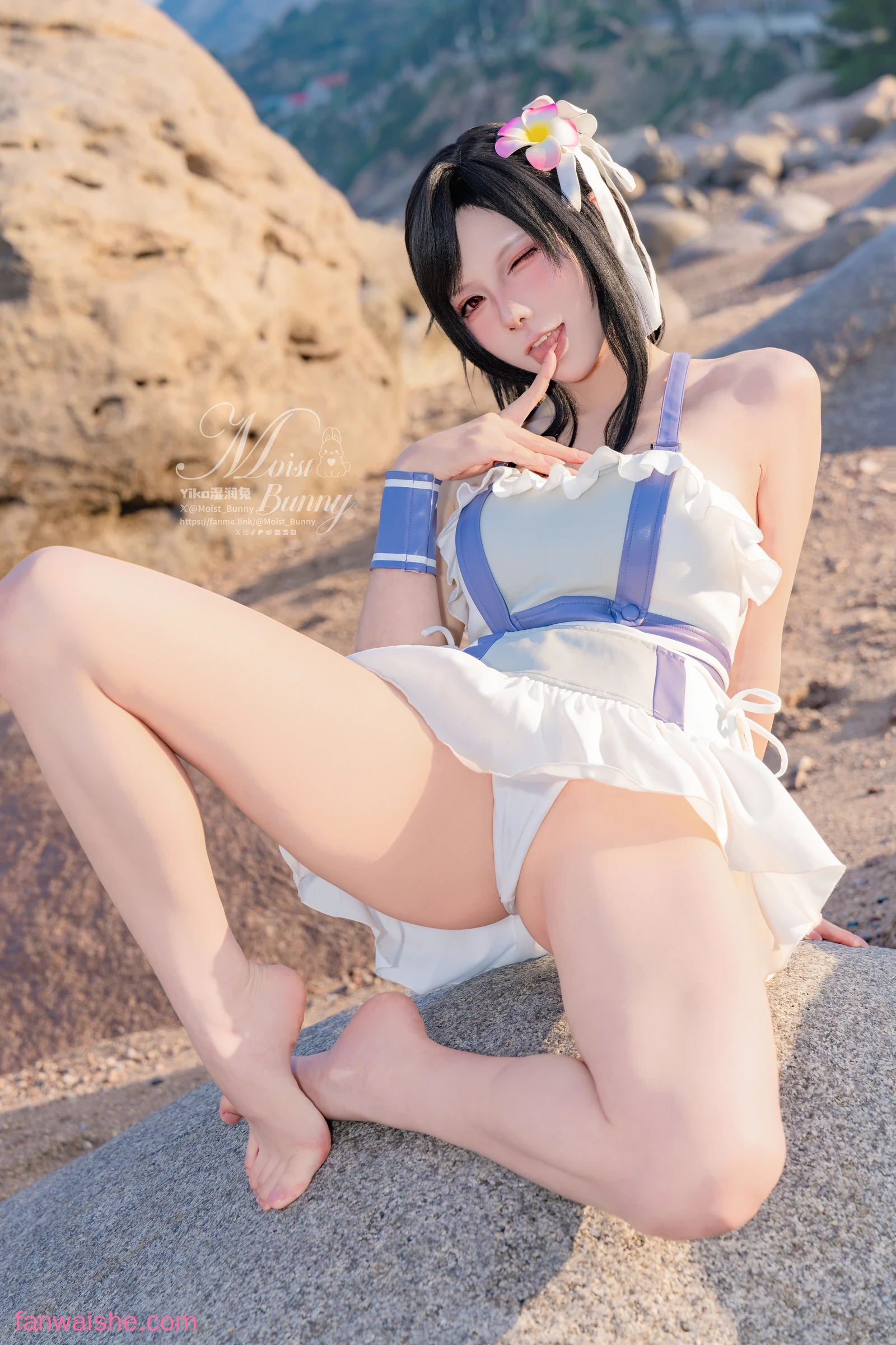 Yiko湿润兔 Yiko湿润兔 NO.048 - 2025泳装限定作 海边假日 蒂法