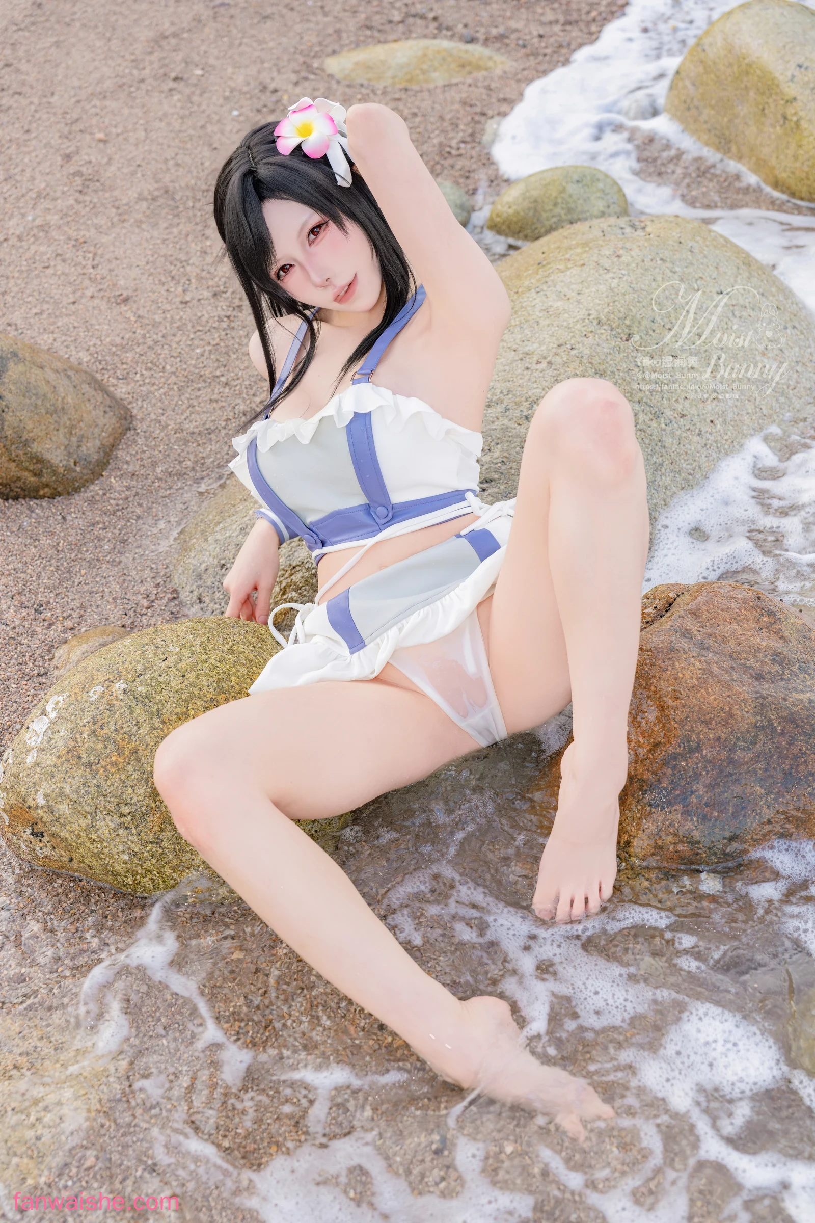 Yiko湿润兔 Yiko湿润兔 NO.048 - 2025泳装限定作 海边假日 蒂法