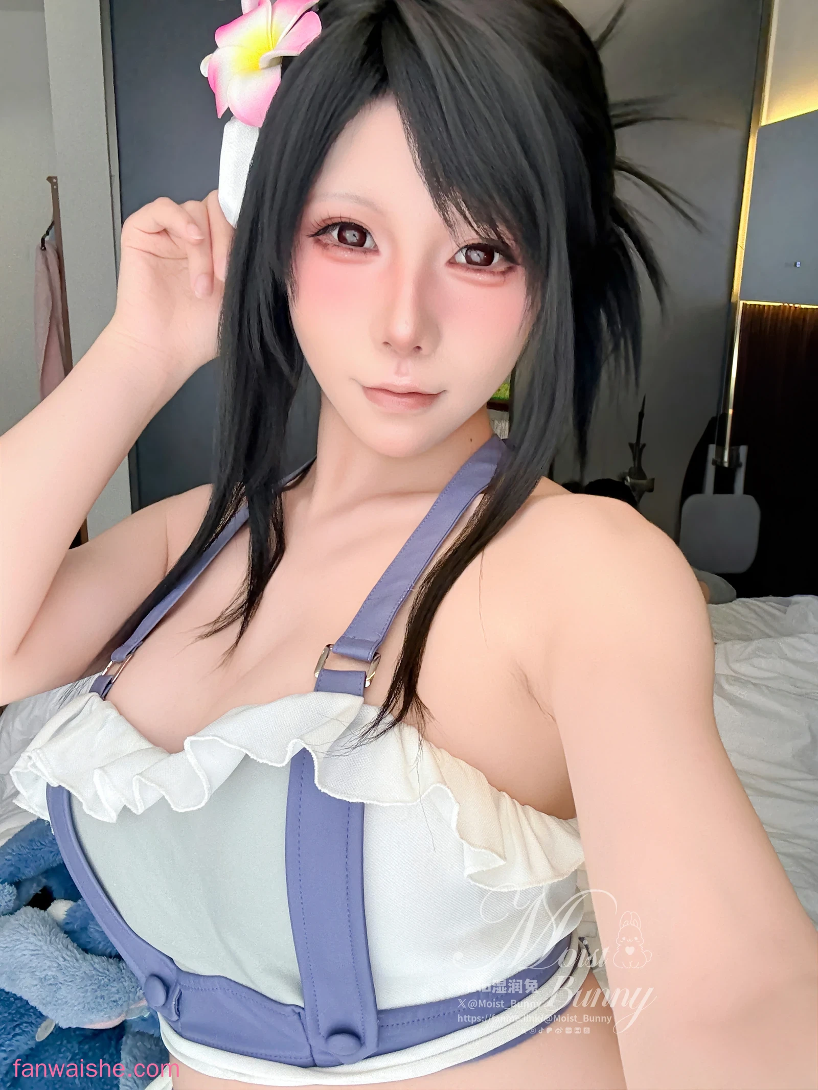 Yiko湿润兔 Yiko湿润兔 NO.048 - 2025泳装限定作 海边假日 蒂法