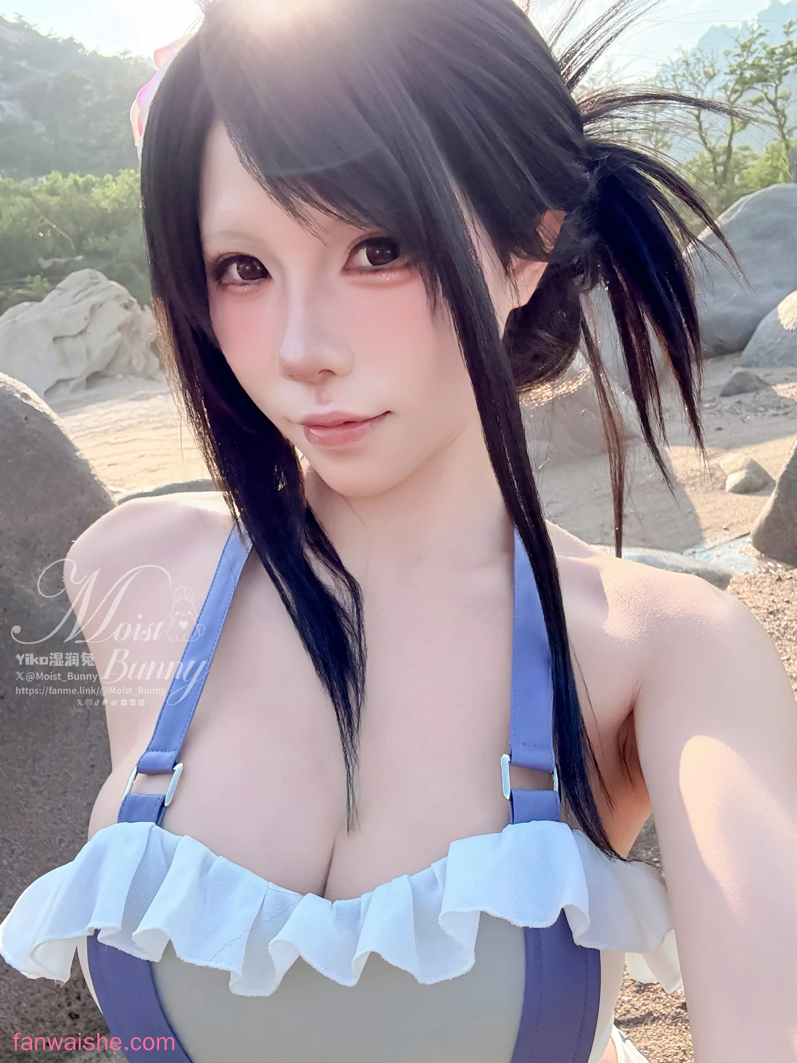 Yiko湿润兔 Yiko湿润兔 NO.048 - 2025泳装限定作 海边假日 蒂法