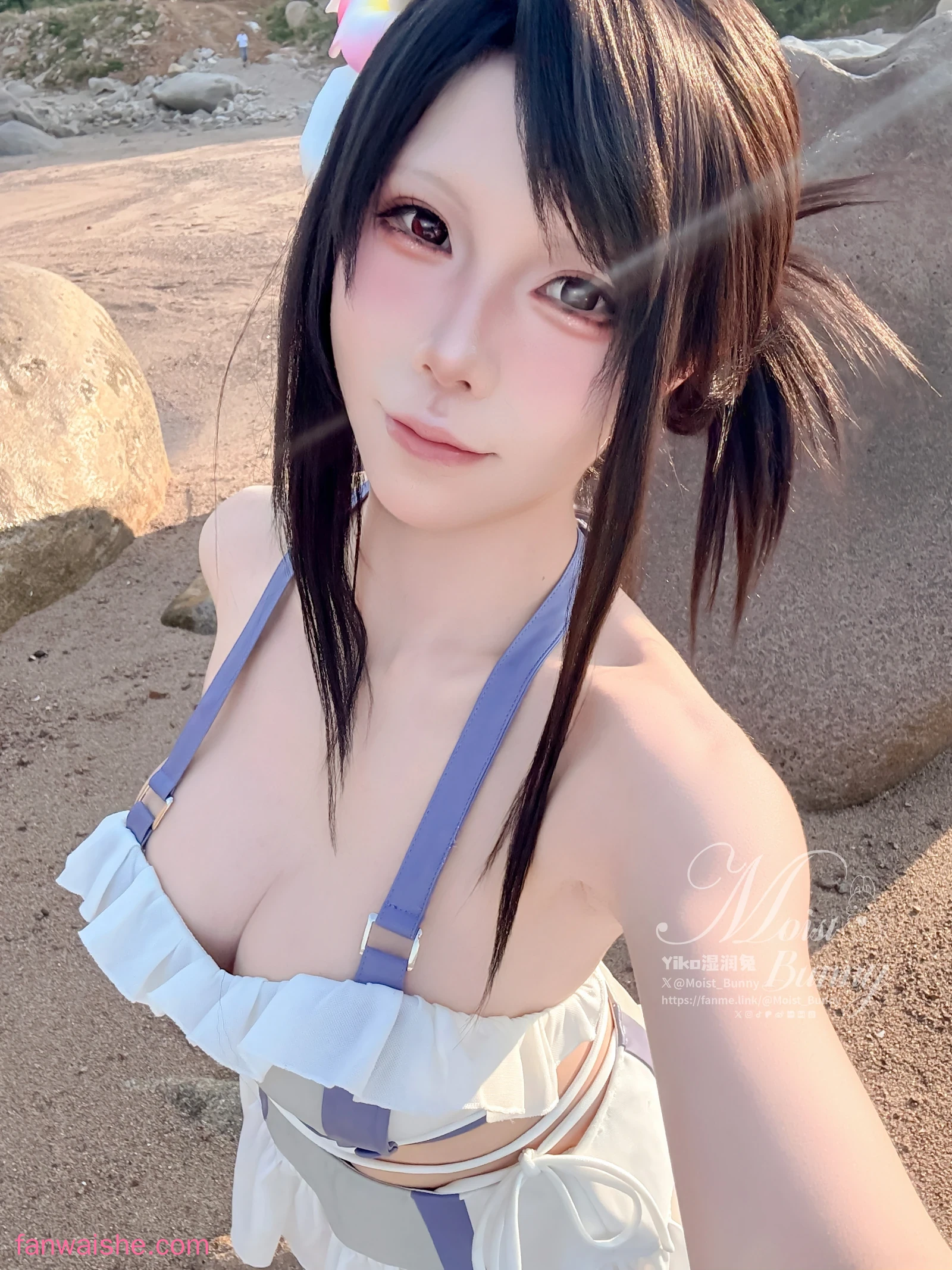 Yiko湿润兔 Yiko湿润兔 NO.048 - 2025泳装限定作 海边假日 蒂法