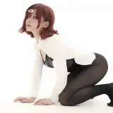 幼愛Youmeko《樋口円香竞泳灰丝》主题写真：29张全套美图