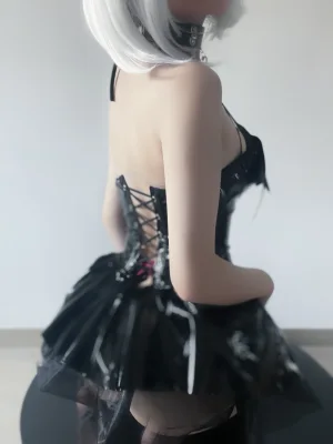 幼愛Youmeko《吊带袜恶魔》主题写真：47张全套美图