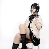 幼愛Youmeko《胡滕JK》主题写真：41张全套美图