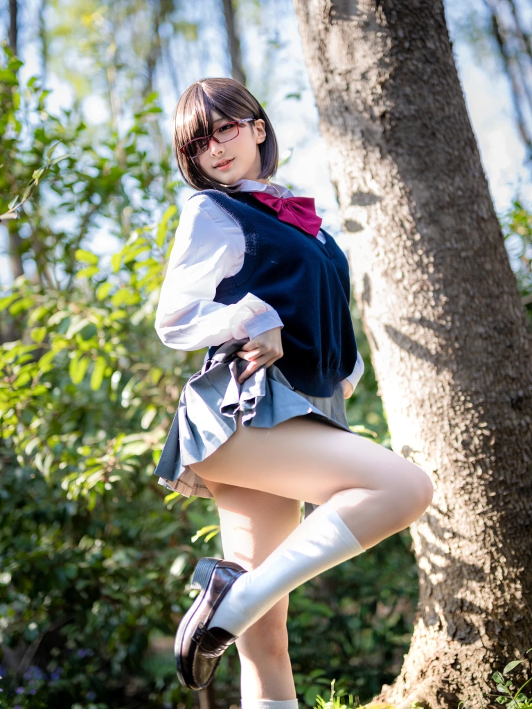 幼愛Youmeko《天乃莉莉纱》主题写真：27张全套美图