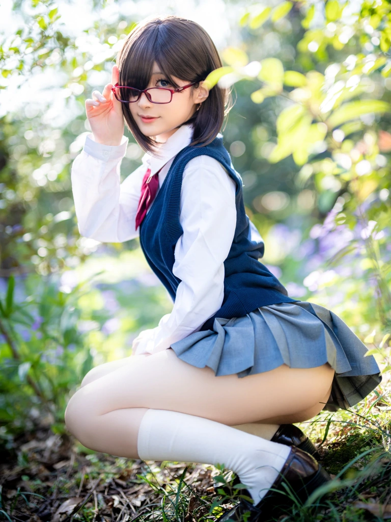 幼愛Youmeko《天乃莉莉纱》主题写真：27张全套美图