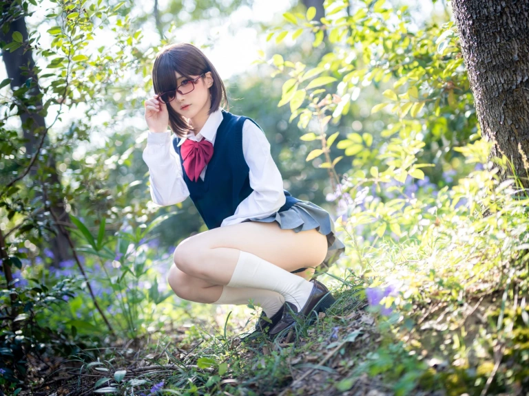 幼愛Youmeko《天乃莉莉纱》主题写真：27张全套美图