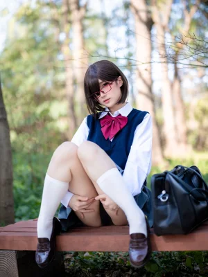 幼愛Youmeko《天乃莉莉纱》主题写真：27张全套美图