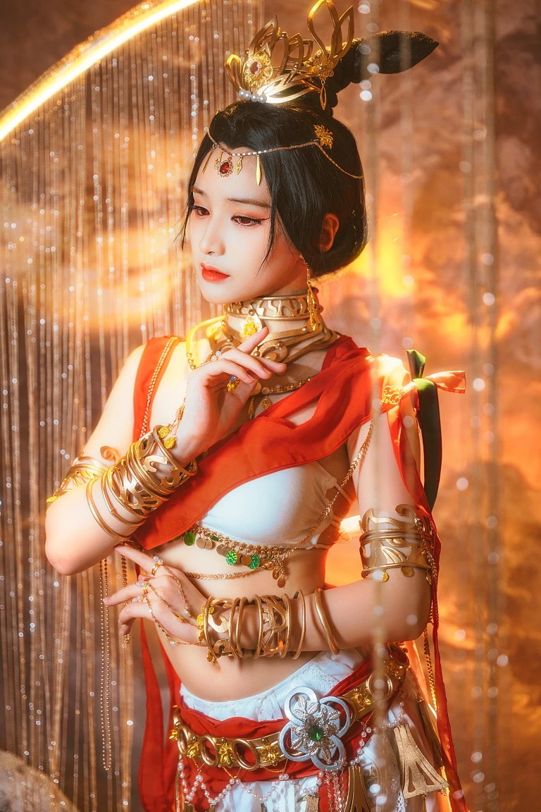 幼愛Youmeko《Patreon 飞天舞姬》主题写真：11张全套美图