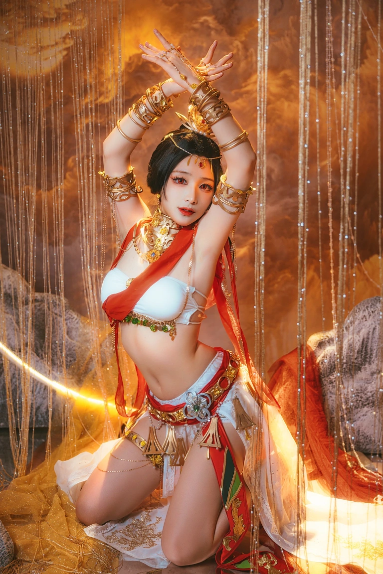 幼愛Youmeko《Patreon 飞天舞姬》主题写真：11张全套美图