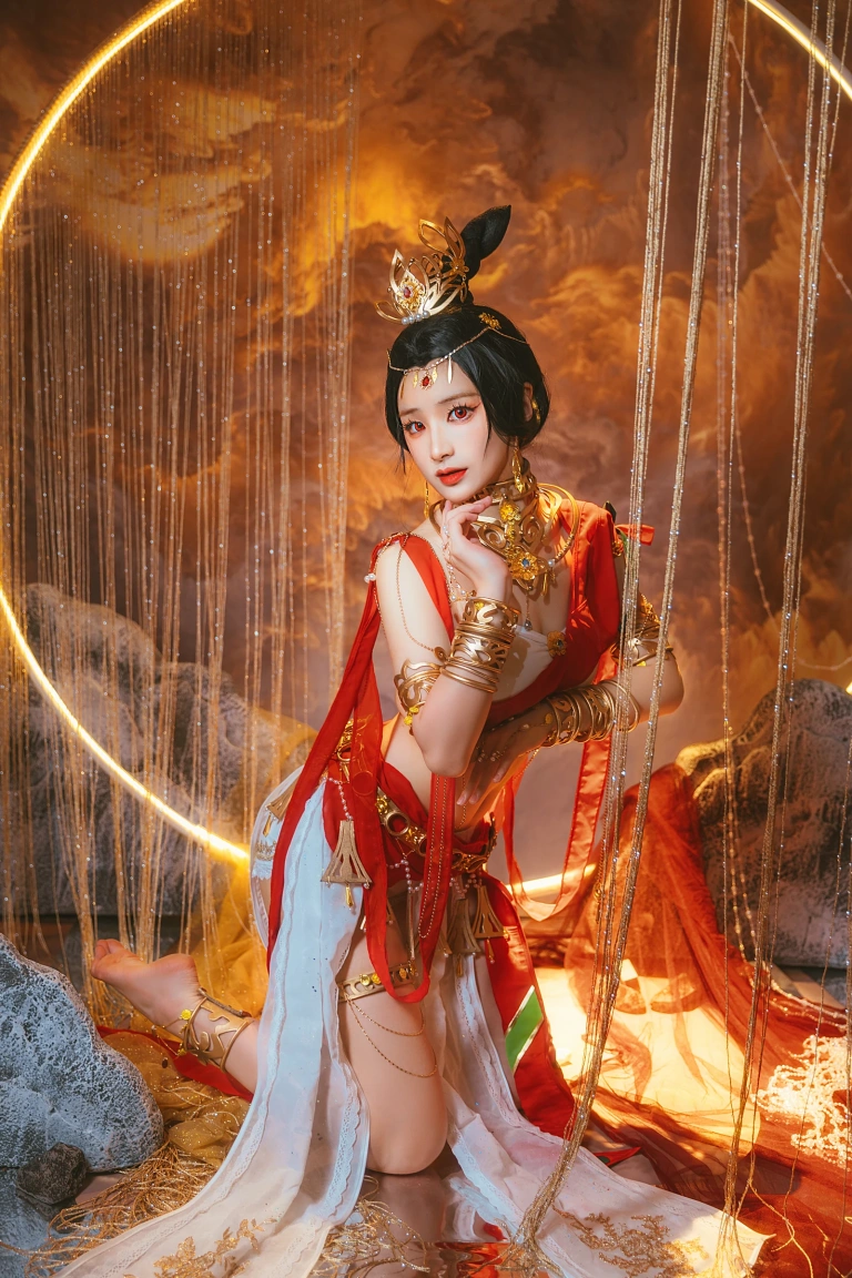 幼愛Youmeko《Patreon 飞天舞姬》主题写真：11张全套美图