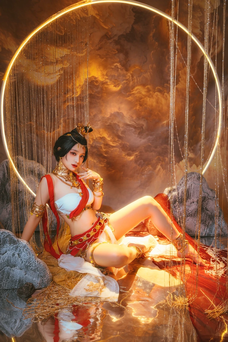 幼愛Youmeko《Patreon 飞天舞姬》主题写真：11张全套美图