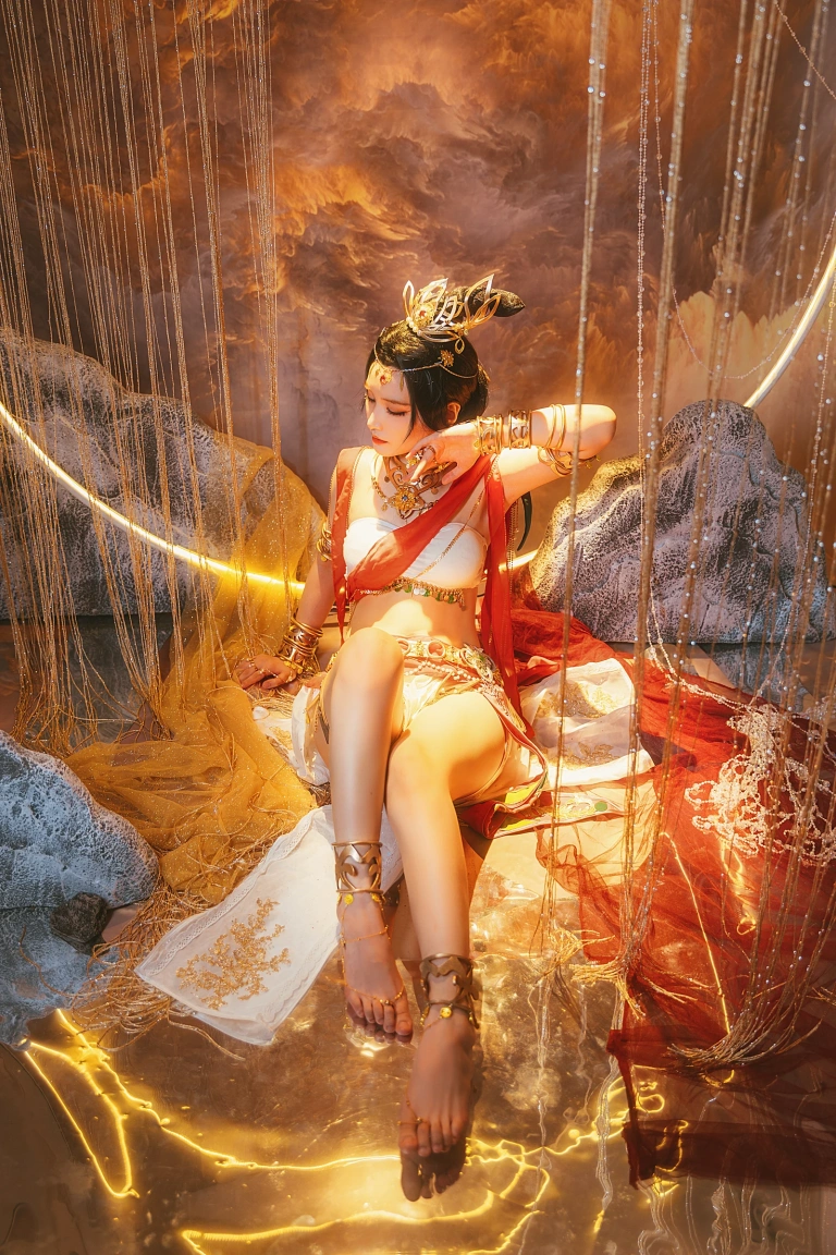 幼愛Youmeko《Patreon 飞天舞姬》主题写真：11张全套美图