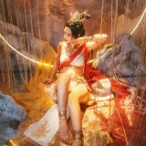 幼愛Youmeko《Patreon 飞天舞姬》主题写真：11张全套美图