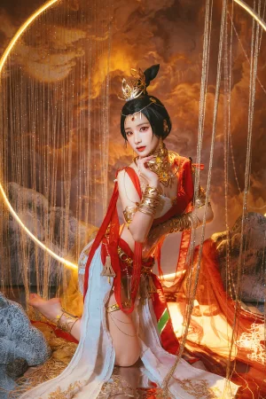幼愛Youmeko《Patreon 飞天舞姬》主题写真：11张全套美图