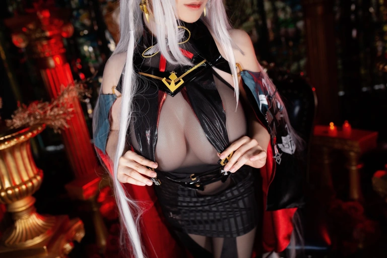 幼愛Youmeko《Patreon 碧蓝航线 埃吉尔》主题写真：17张全套美图