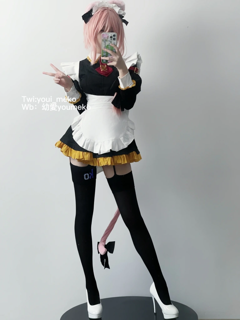 幼愛Youmeko《Patreon 阿斯托尔福女仆》主题写真：56张全套美图
