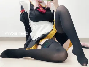 幼愛Youmeko《Patreon 阿斯托尔福女仆》主题写真：56张全套美图