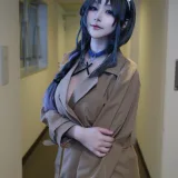 幼愛Youmeko《碧蓝航线 定安同人》主题写真：23张全套美图