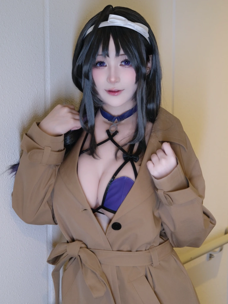 幼愛Youmeko《碧蓝航线 定安同人》主题写真：23张全套美图