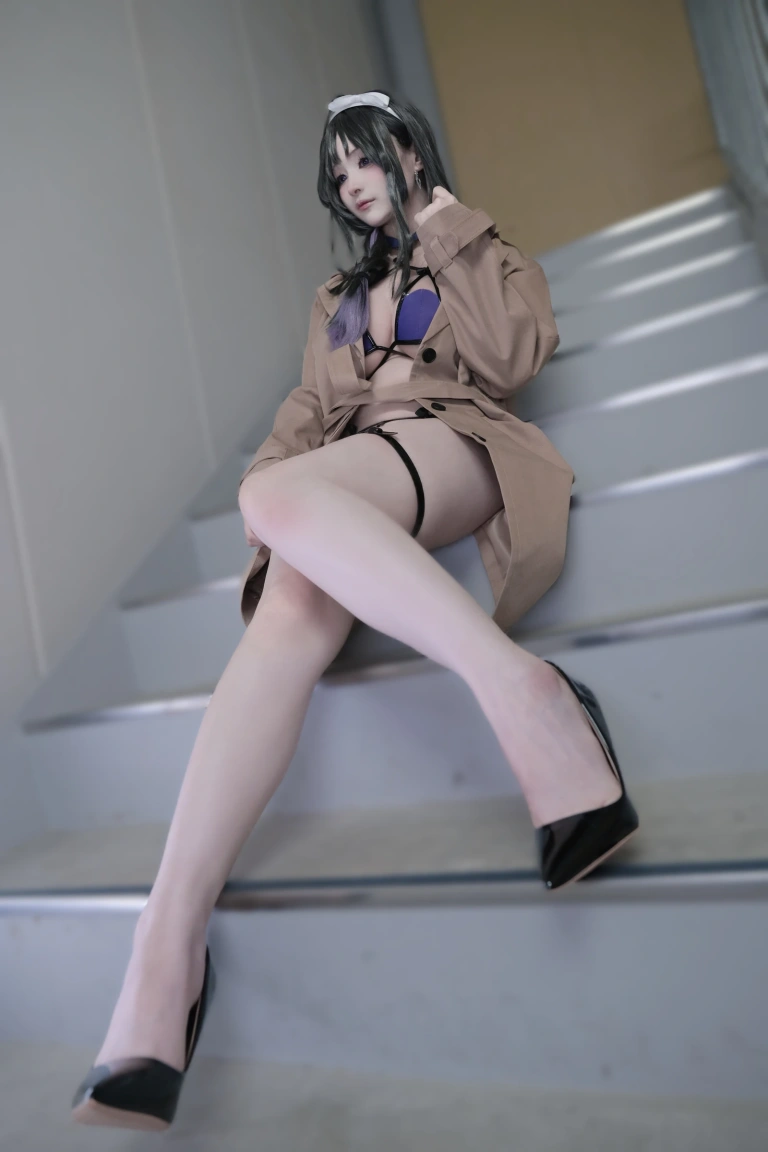 幼愛Youmeko《碧蓝航线 定安同人》主题写真：23张全套美图