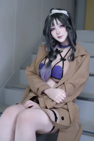 幼愛Youmeko《碧蓝航线 定安同人》主题写真：23张全套美图