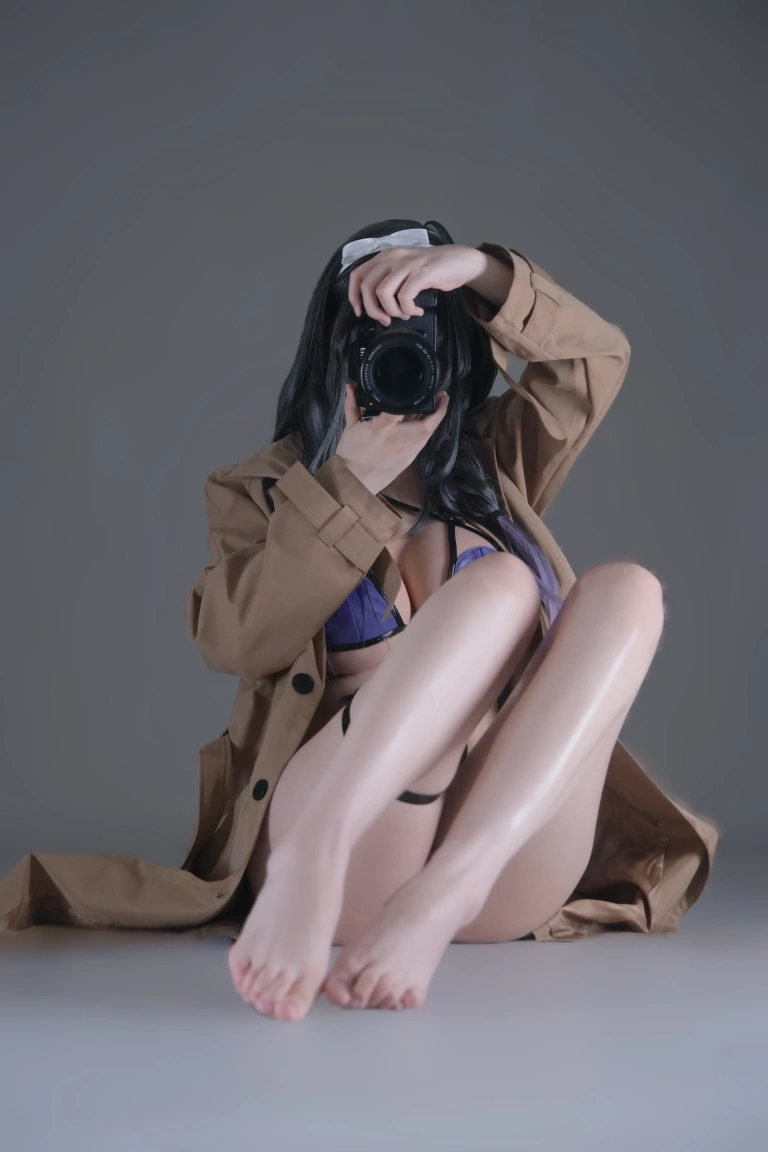 幼愛Youmeko《碧蓝航线 定安同人》主题写真：23张全套美图