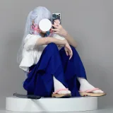 幼愛Youmeko《原神 神里绫华》主题写真：47张全套美图