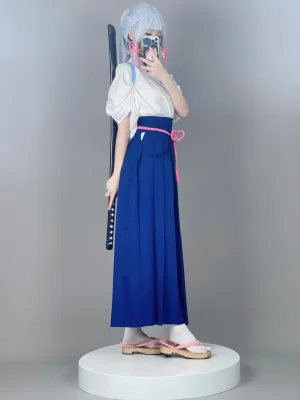 幼愛Youmeko《原神 神里绫华》主题写真：47张全套美图