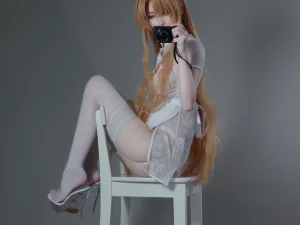 幼愛Youmeko《亚丝娜 中华女仆》主题写真：42张全套美图