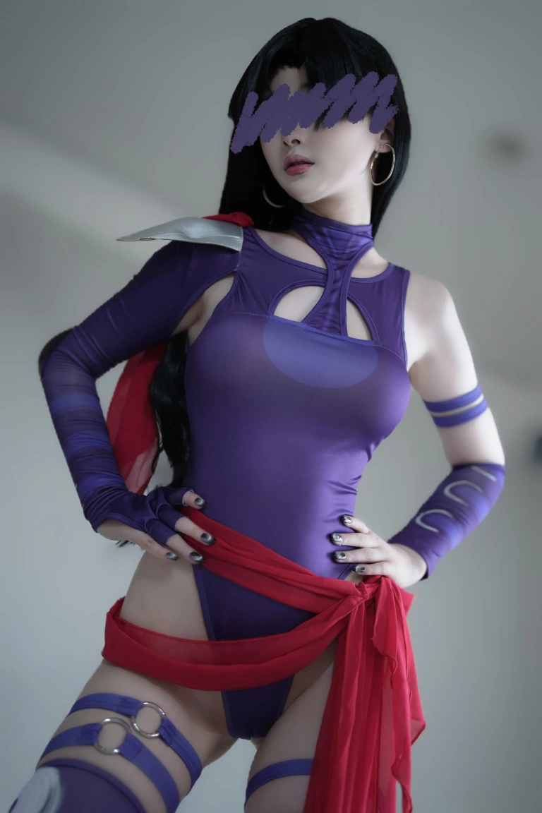 幼愛Youmeko《漫威争锋 灵蝶》主题写真：23张全套美图