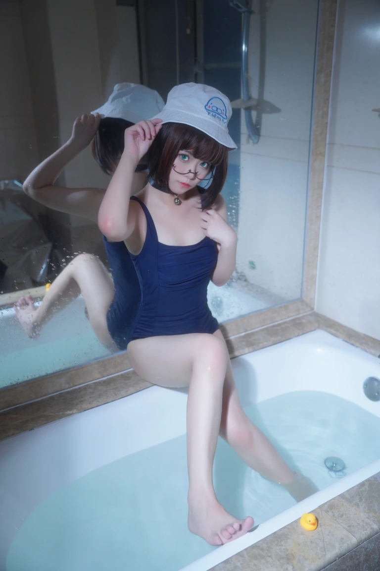 洛城雪Yuki《浴缸死库水》主题写真：39张全套美图，含1个视频