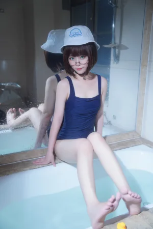 洛城雪Yuki《浴缸死库水》主题写真：39张全套美图，含1个视频