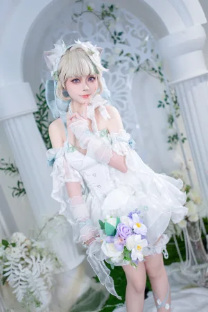 洛城雪Yuki《琳妮特天使庭院》主题写真：26张全套美图