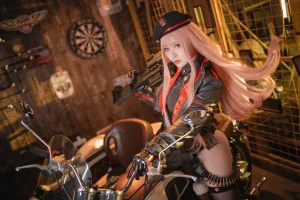 柘烟Zuken《妮姬勝利女神 拉毗 Nikke Rapi》主题写真：48张全套美图