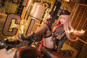 柘烟Zuken《妮姬勝利女神 拉毗 Nikke Rapi》主题写真：48张全套美图