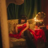 柘烟Zuken《大凤礼服》主题写真：20张全套美图