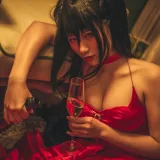 柘烟Zuken《大凤礼服》主题写真：20张全套美图