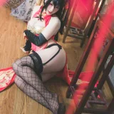 柘烟Zuken《大凤旗袍》主题写真：24张全套美图