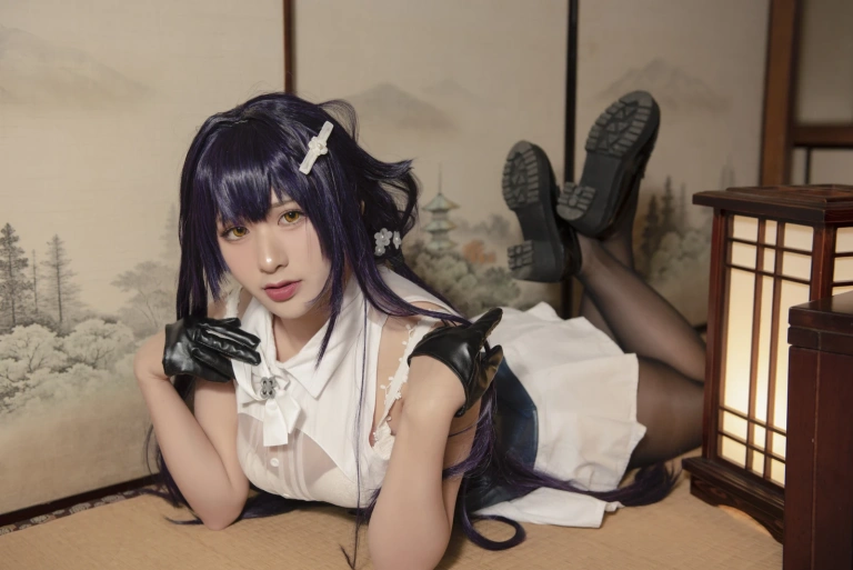 柘烟Zuken《吾妻原皮》主题写真：23张全套美图