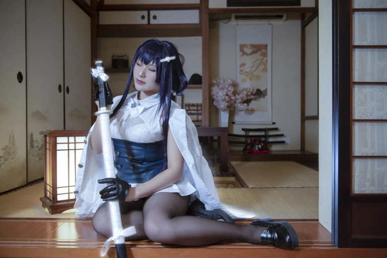 柘烟Zuken《吾妻原皮》主题写真：23张全套美图