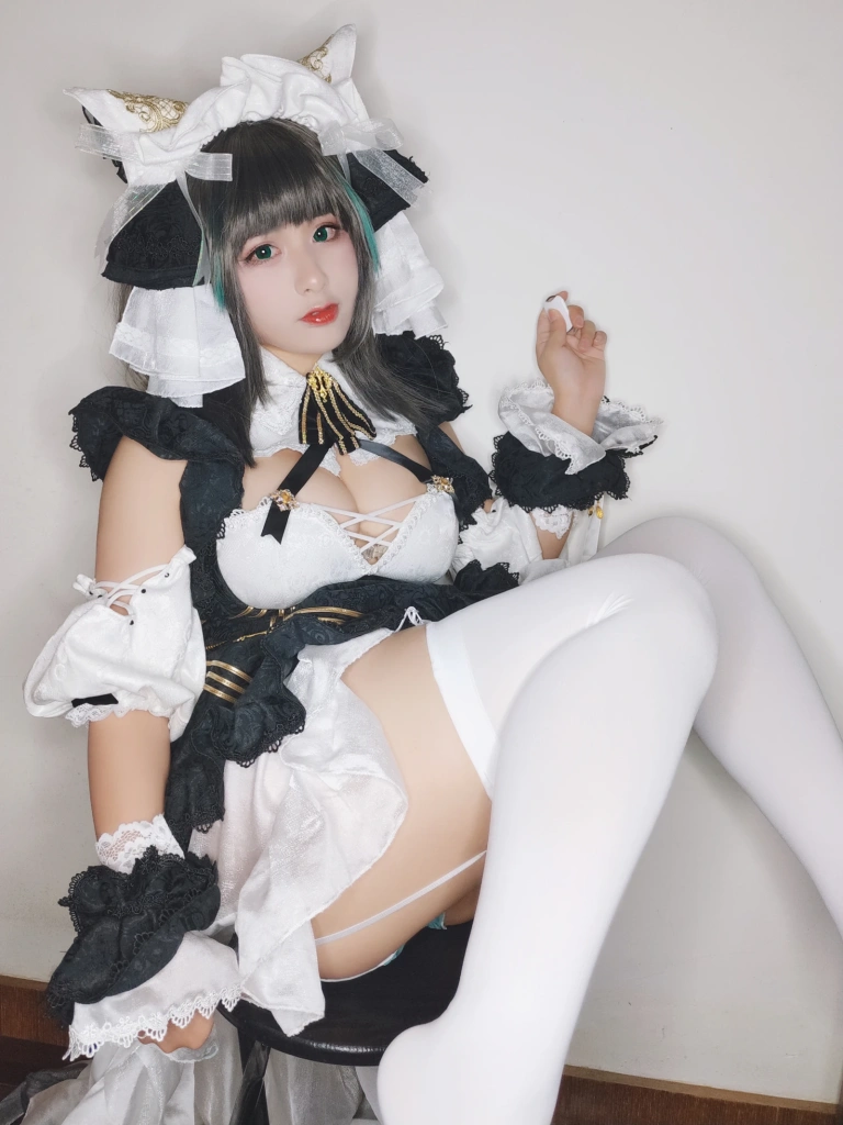 柘烟Zuken《柴郡》主题写真：45张全套美图