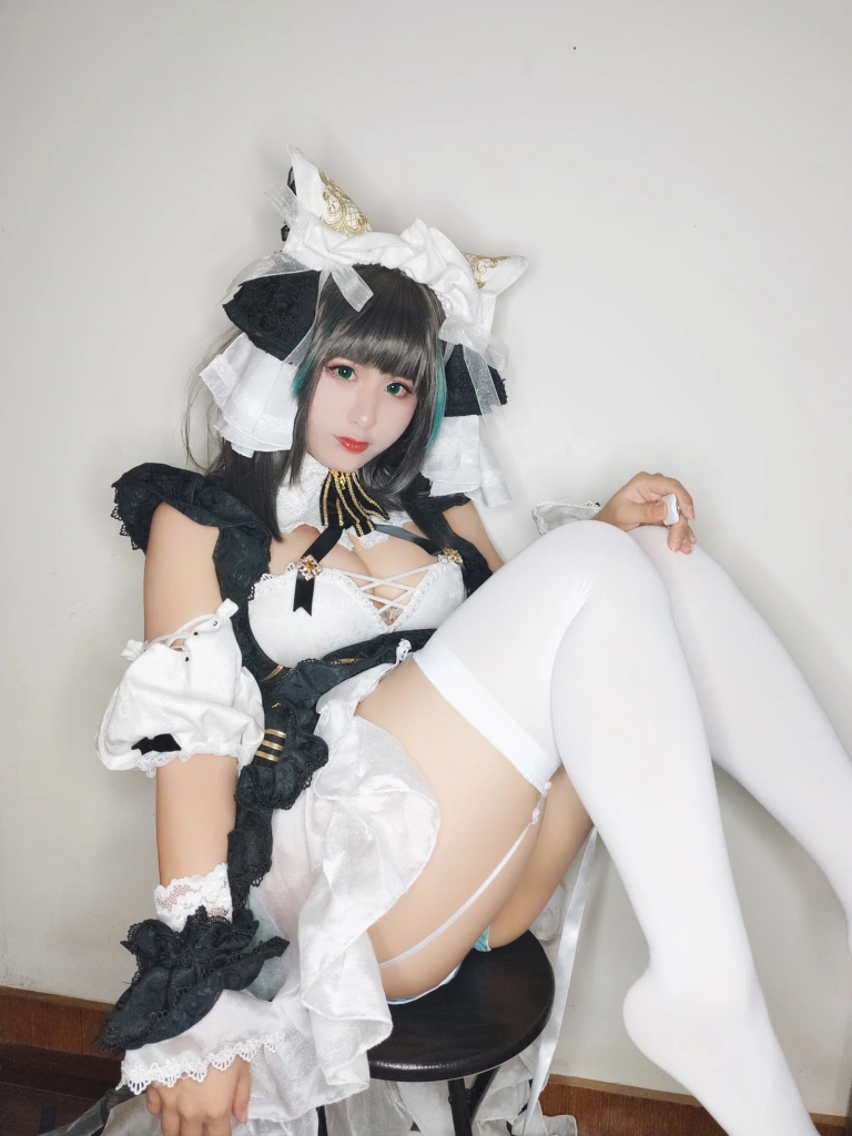 柘烟Zuken《柴郡》主题写真：45张全套美图
