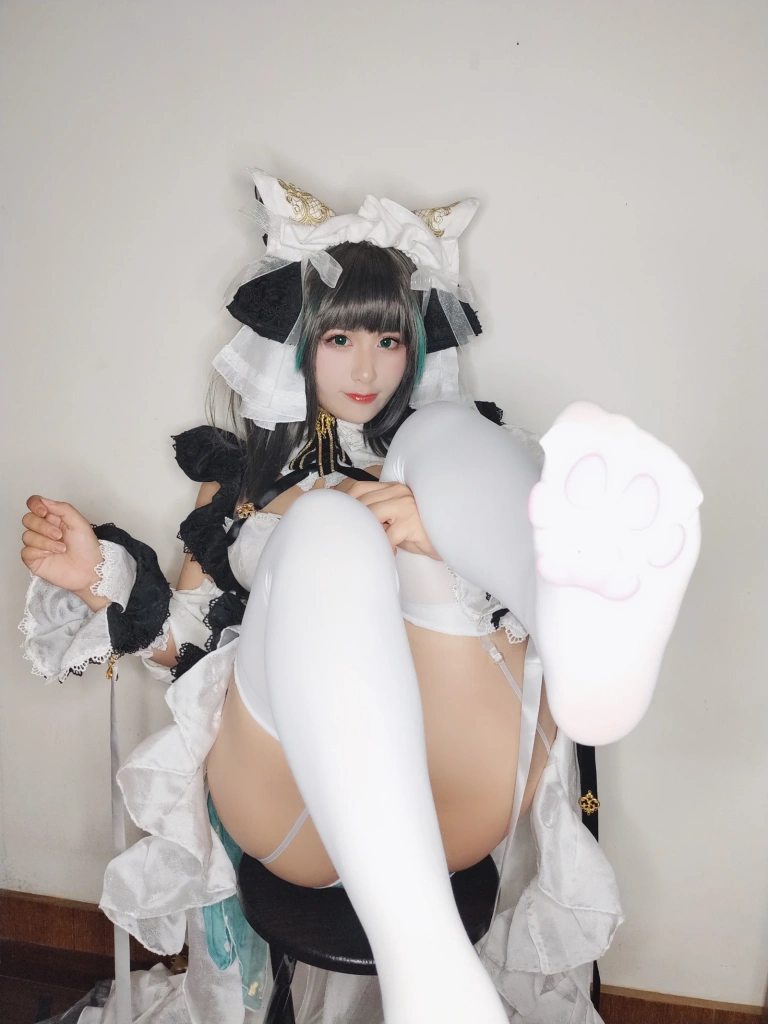 柘烟Zuken《柴郡》主题写真：45张全套美图