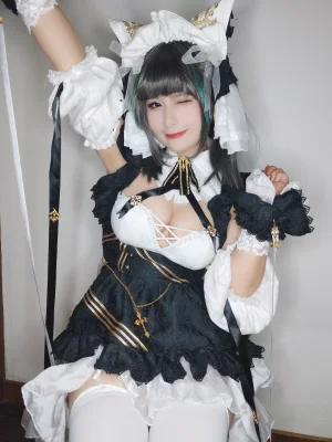 柘烟Zuken《柴郡》主题写真：45张全套美图