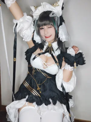 柘烟Zuken《柴郡》主题写真：45张全套美图