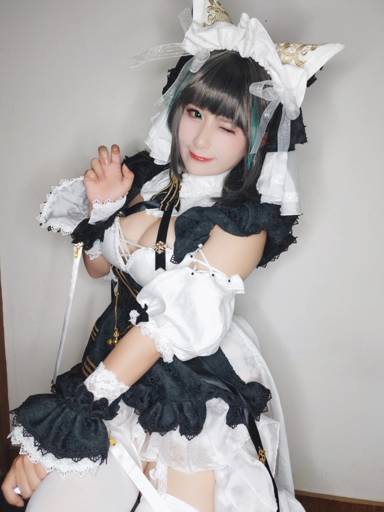 柘烟Zuken《柴郡》主题写真：45张全套美图