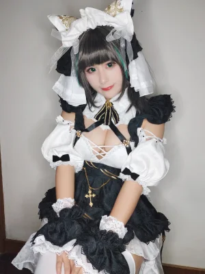 柘烟Zuken《柴郡》主题写真：45张全套美图